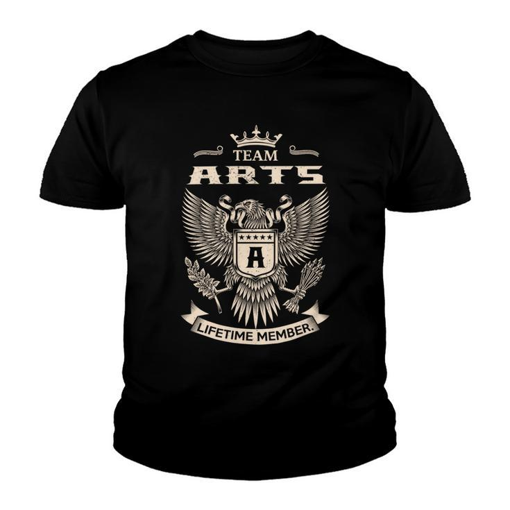 Team Arts Lifetime Member Youth T-shirt