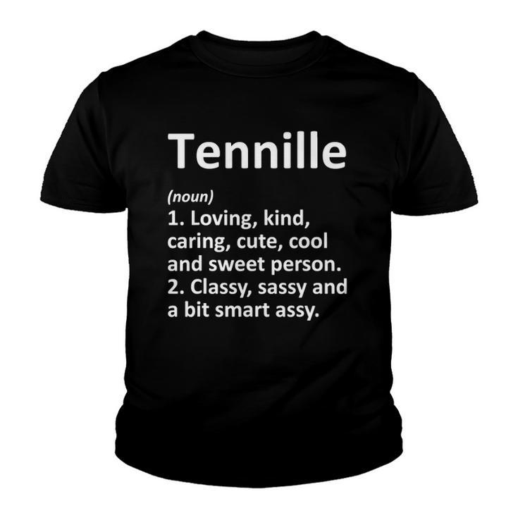 Tennille Definition Personalized Name Funny Gift Youth T-shirt