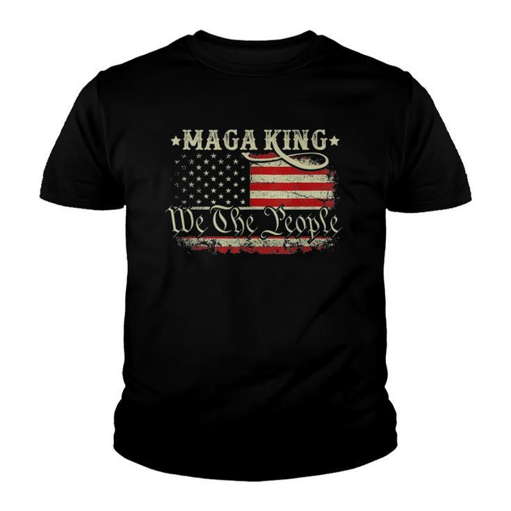 The Great Maga King  Donald Trump Maga King  Youth T-shirt