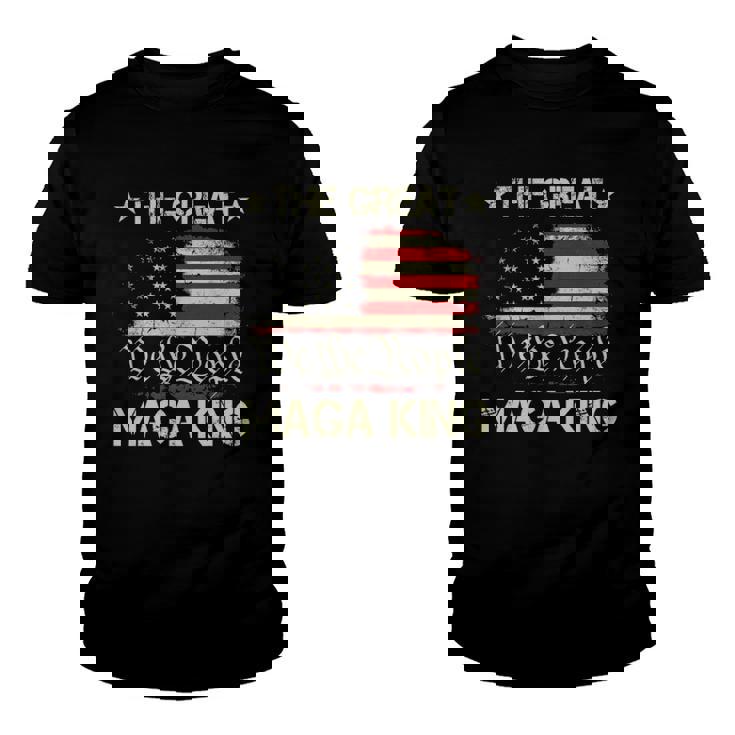 The Great Maga King We The People Ultra Maga Patriotic Us Youth T-shirt