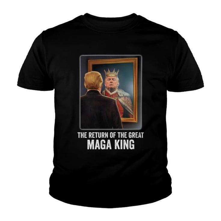 The Return Of The Great Maga King Youth T-shirt