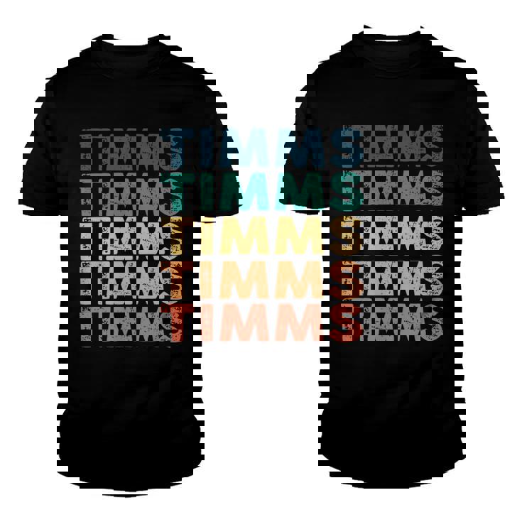 Timms Name Shirt Timms Family Name Youth T-shirt