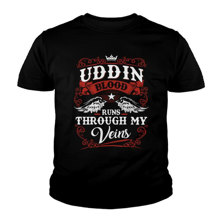 Uddin Name Shirt Uddin Family Name V2 Youth T-shirt