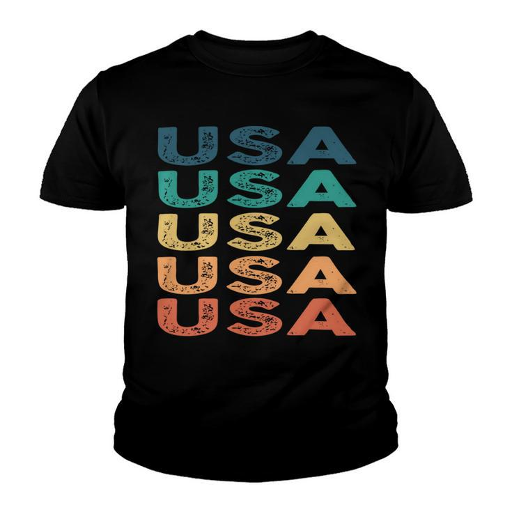 Usa Name Shirt Usa Family Name Youth T-shirt