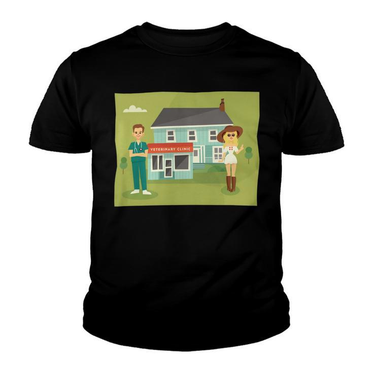 Vet Clinic  386 Trending Shirt Youth T-shirt