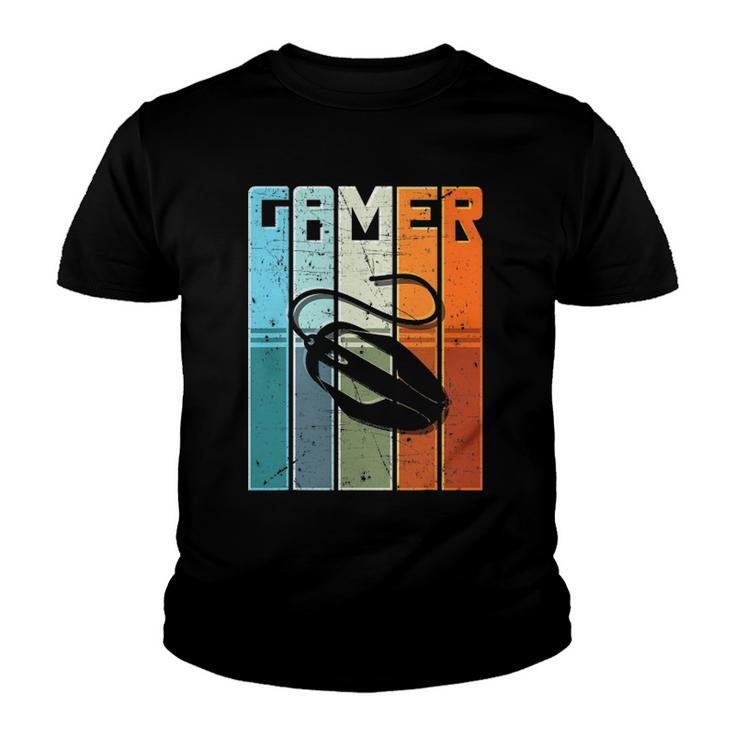 Vintage Gamer Gifts Video Game Lovers Gamers Cgaming Youth T-shirt