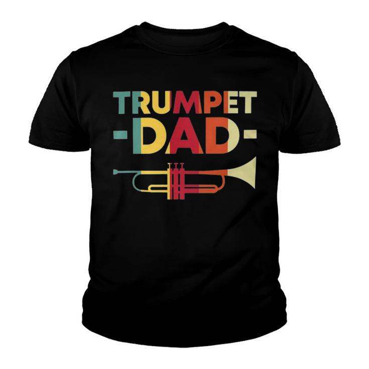 Vintage Trumpet Cool Retro Trumpet Player 159 Shirt Youth T-shirt