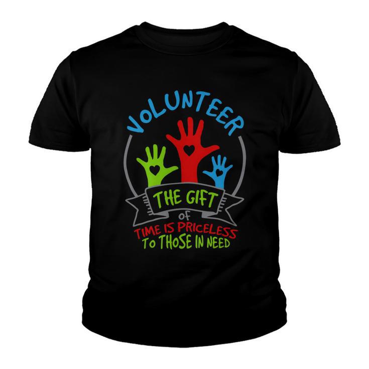 Volunteer - The Of Time Is Priceless  54 Trending Shirt Youth T-shirt