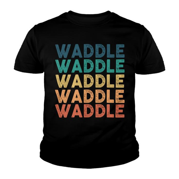 Waddle Name Shirt Waddle Family Name V2 Youth T-shirt