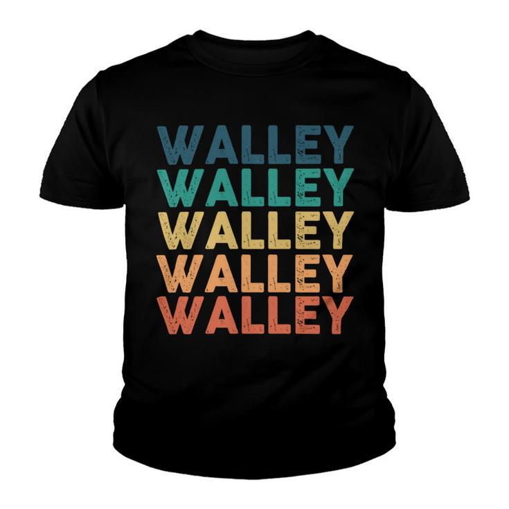 Walley Name Shirt Walley Family Name Youth T-shirt