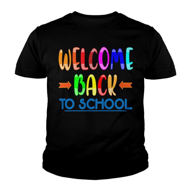 Welcome Back To School Teacher 481 Shirt Youth T-shirt