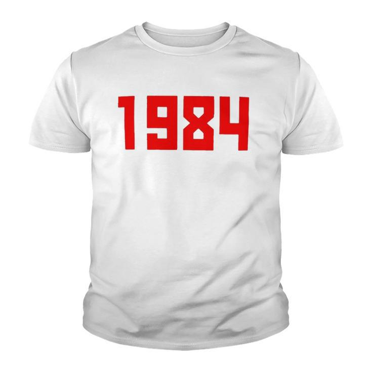 1984 Fashion Year Of Birth 38Th Birthday Youth T-shirt