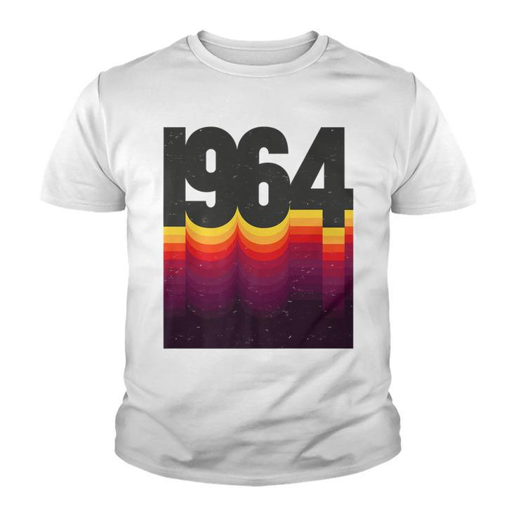 58Th Birthday Vintage Retro Style 1964   V2 Youth T-shirt