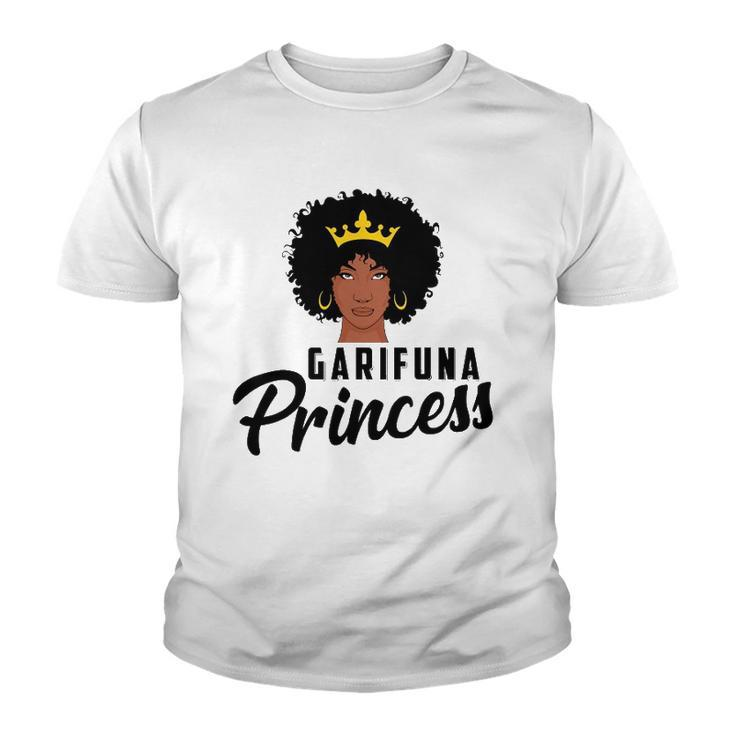 Afro Caribbean Pride Garifuna Princess Youth T-shirt