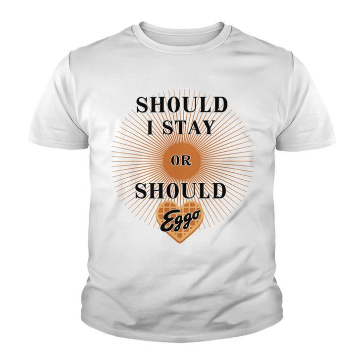 Best Seller  Should I Stay Or Should Eggo Merchandise Youth T-shirt