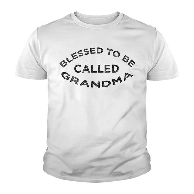 Blessed To Be Called Grandma Sticker  Youth T-shirt