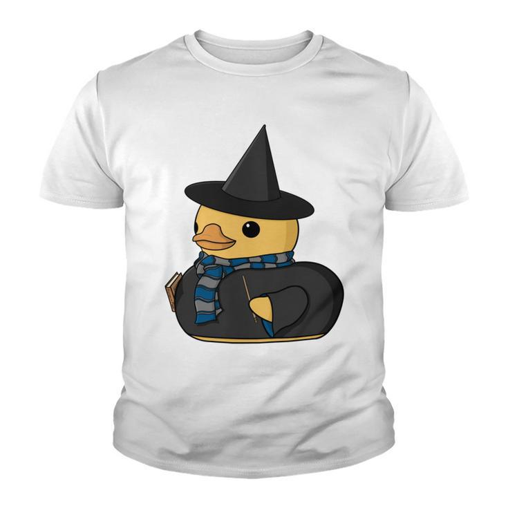 Blue  Silver Ducky Wizard Youth T-shirt