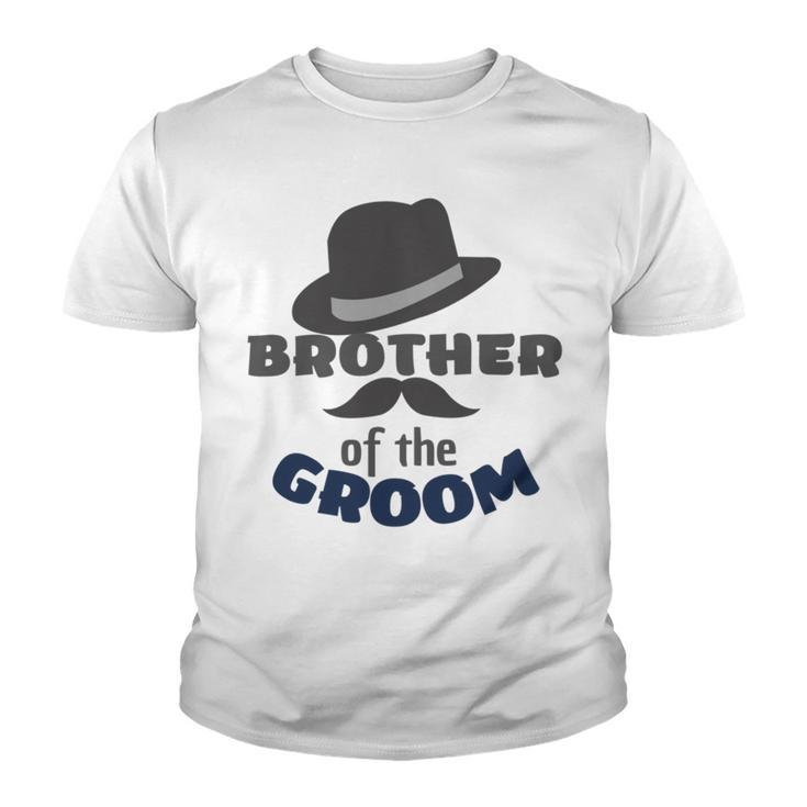 Brother Of The Groom Matching Bridal Party For Family Youth T-shirt