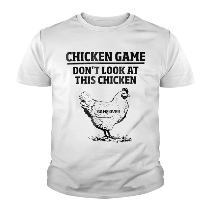 Chicken Game  Funny Chicken Joke Youth T-shirt