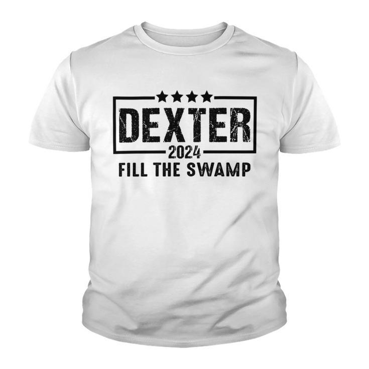 Dexter 2024 Fill The Swamp Youth T-shirt