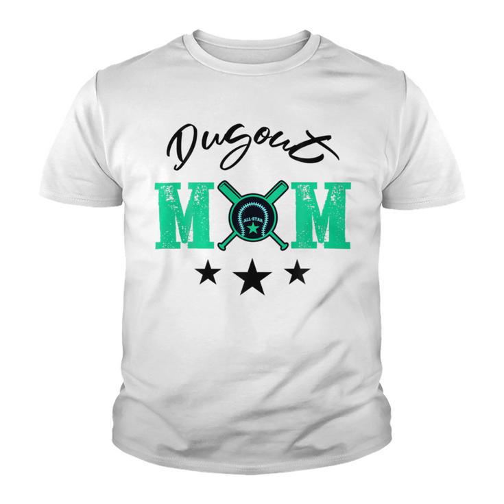 Dugout Mom Youth T-shirt