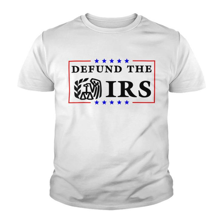 Funny Humor Irs Defund The Irs Youth T-shirt