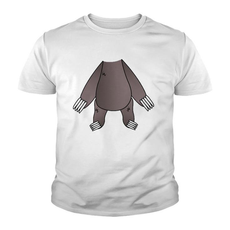 Halloween Sloth Head  Cute Lazy Animal Fans Gift Youth T-shirt