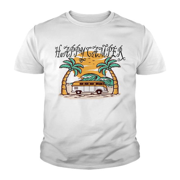 Happy Camper V2 Youth T-shirt