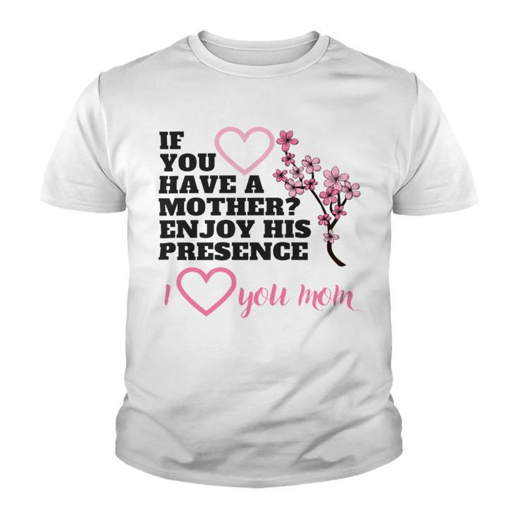 I Love You Mom Youth T-shirt