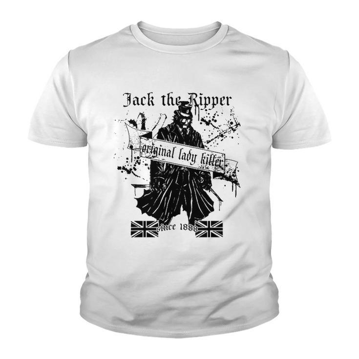 Jack The Ripper Original Lady Killer Classic True Crime Youth T-shirt
