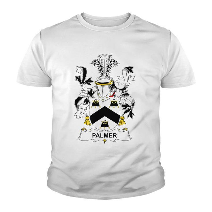 Palmer Coat Of Arms - Family Crest Youth T-shirt