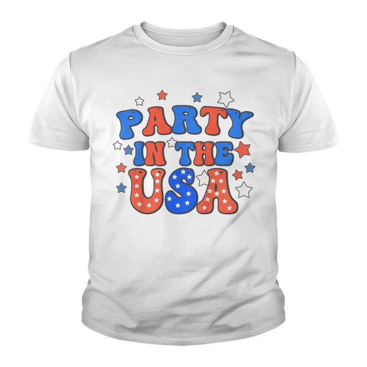 Party In The Usa 4Th Of July Independence Day  Youth T-shirt