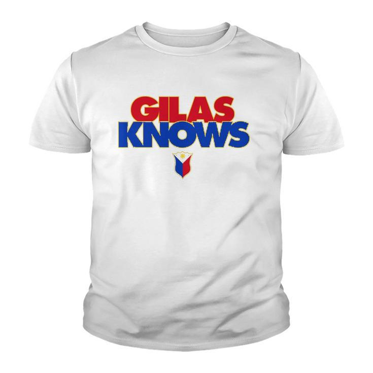 Philippines Basketball Gilas Knows Gift Youth T-shirt
