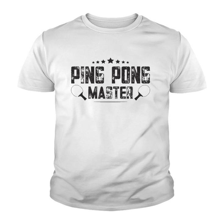 Ping Pong Master Pingpong Table Tennis Player  Youth T-shirt