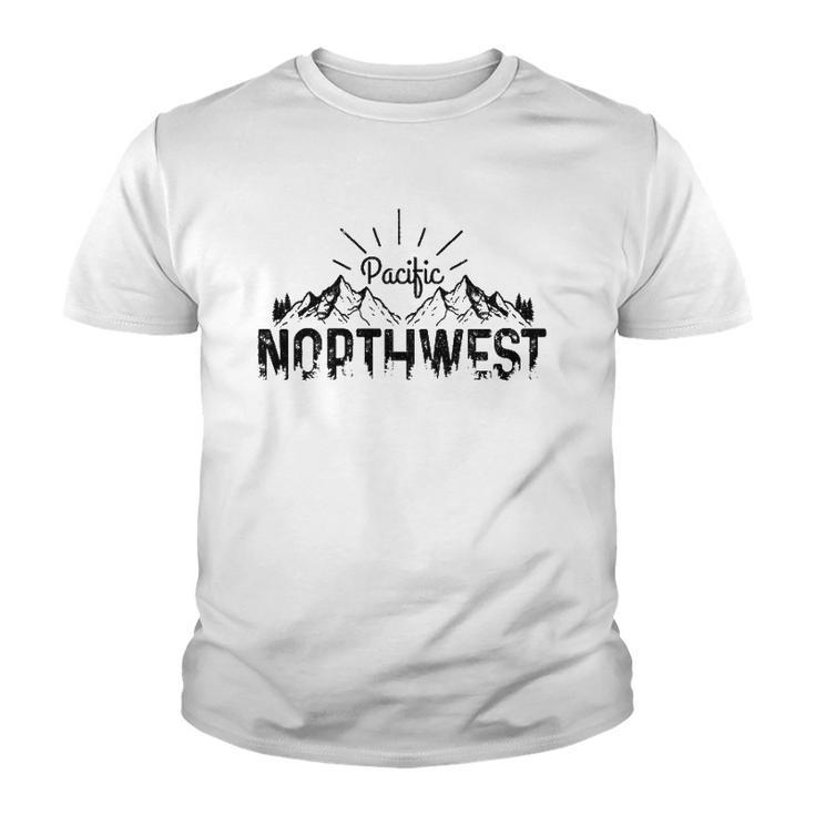 Pnw Pacific Northwest Vintage Oregon Washington Gift  Youth T-shirt