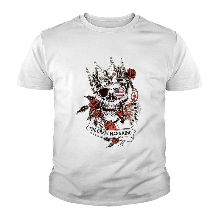 Skull The Great Maga King Youth T-shirt