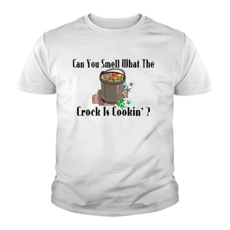 Smell What The Crock Is Cooking Youth T-shirt