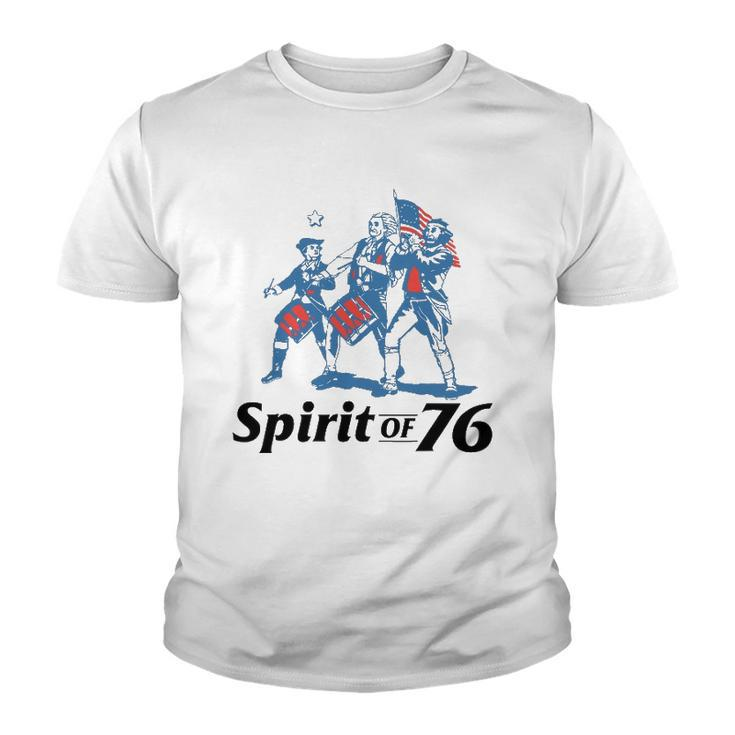 Spirit Of 76 4Th Of July Patriotic Youth T-shirt