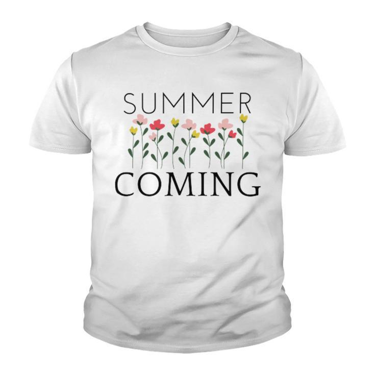 Summer Coming Youth T-shirt