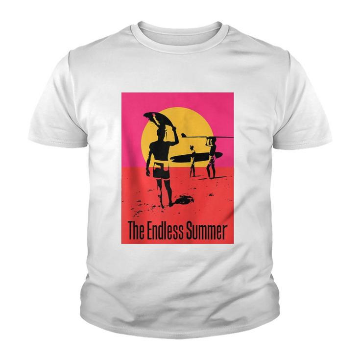 The Endless Summer Classic Surf Lovers Gift Movie Poster Zip Youth T-shirt