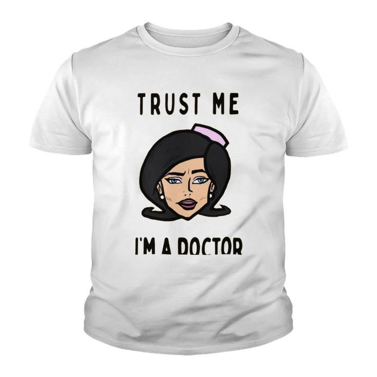 Trust Me Im A Dogtor Doctor Dog 672 Shirt Youth T-shirt