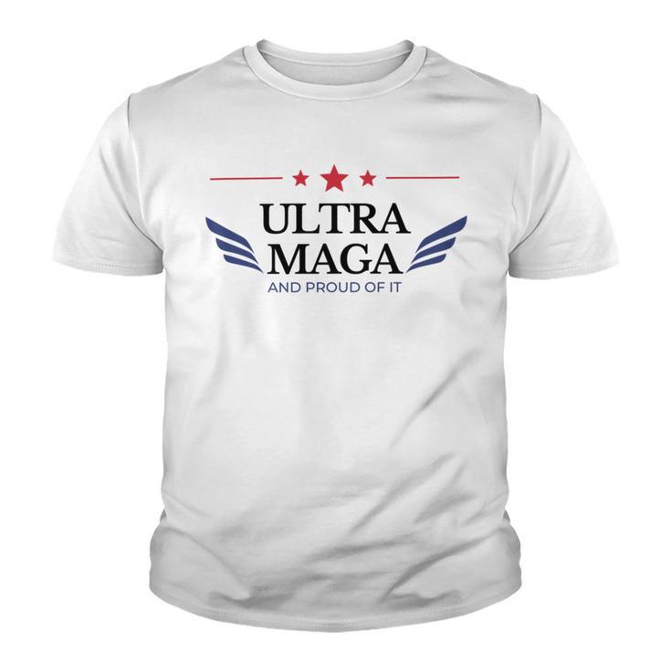 Ultra Maga And Proud Of It V16 Youth T-shirt