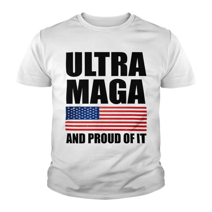 Ultra Maga And Proud Of It V9 Youth T-shirt