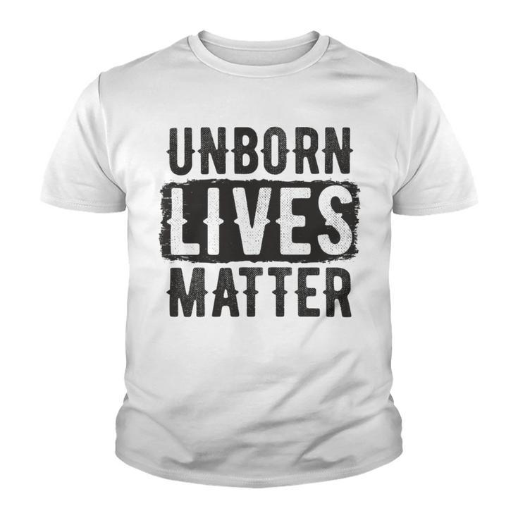 Unborn Lives Matter Youth T-shirt