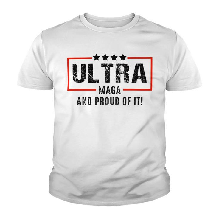 Vintage Ultra Maga And Proud Of It Youth T-shirt