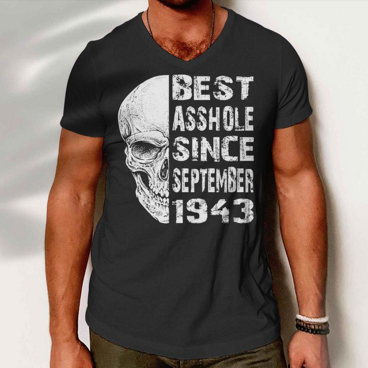 1943 September Birthday V2 Men V-Neck Tshirt
