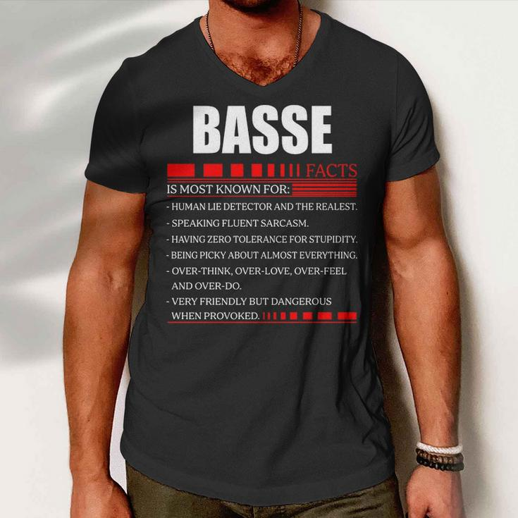 Basse Fact FactShirt Basse Shirt For Basse Fact Men V-Neck Tshirt