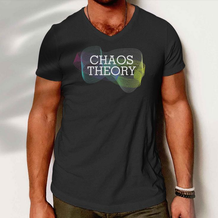 Chaos Theory Math Nerd Random Men V-Neck Tshirt