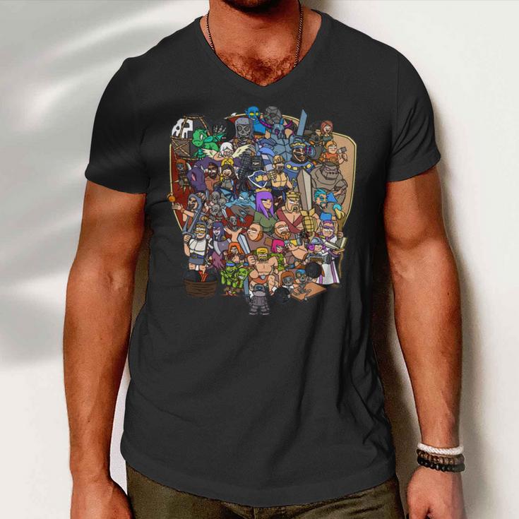 Clash Universe Men V-Neck Tshirt