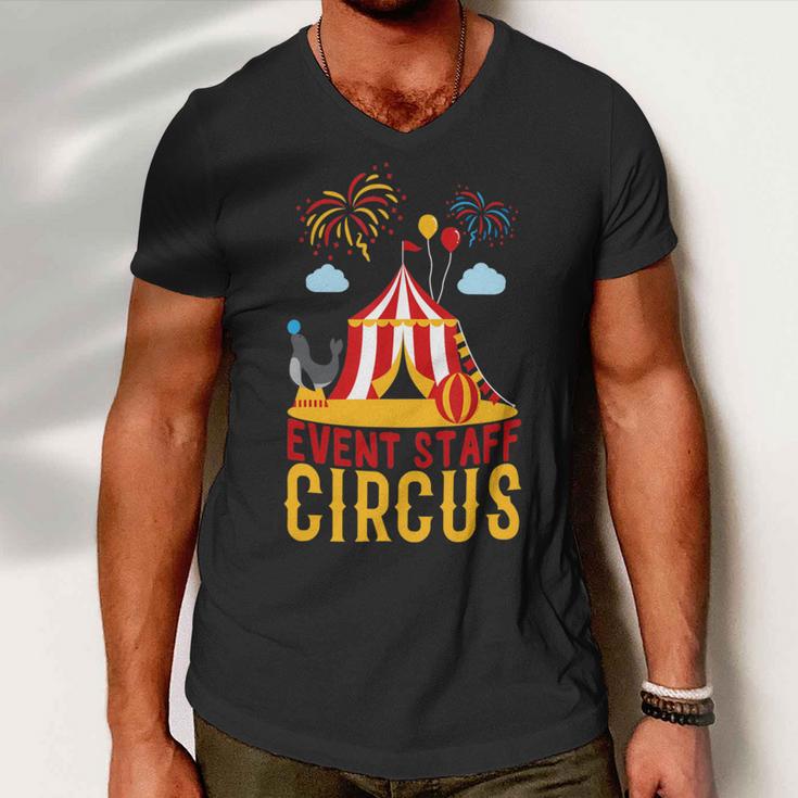 Even Staff Circus Men V-Neck Tshirt